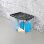 Sterilite 12-Pack Modular Stacker Box, Durable Clear Plastic Storage Bins - Image 5