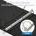 SUNEE 3 Ring Binder 2 Inch 1 Pack - Image 3