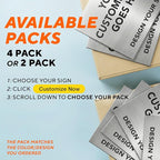 Custom Outdoor Metal Signs, Personalized Aluminum Signs, Customized Safety Signs - Image 4