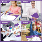 Two Pocket Portfolio Folders, PANDRI 60 Pack 3 Hole Punched 2 Pocket Folders - Image 7