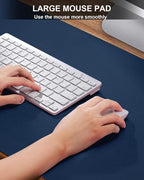 Non-Slip Desk mat, PULeather Desk Pad Protector, Office Desk Mat, Large Mouse - Image 3