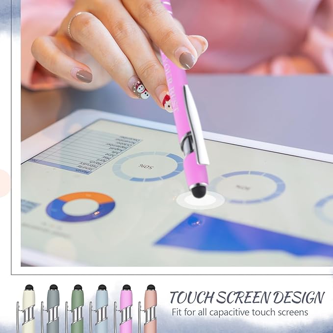 Zonon 12 Pcs Inspirational Pens Bulk Funny Ballpoint Pen - Image 3