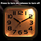 Tinload 5.5" Large Analog Alarm Clock Silent Non Ticking, Gentle Wake, Beep - Image 7