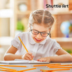 Shuttle Art Wood-Cased #2 HB Pencils, 1000 Pack Sharpened Yellow Pencils - Image 9