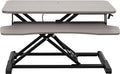 VIVO 32 inch Desk Converter, K Series, Height Adjustable Sit to Stand Riser by VIVO