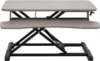 VIVO 32 inch Desk Converter, K Series, Height Adjustable Sit to Stand Riser by VIVO