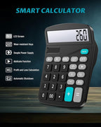Lichamp Desk Calculators with Big Buttons and Large Display, Office Desktop - Image 2
