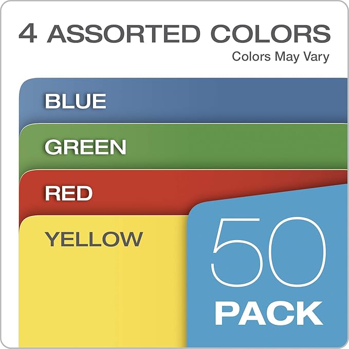 Pendaflex File Jackets, Color File Folders - Image 2