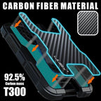 LIUGX Carbon Fiber Badge Holder, ID Card Holder - Image 2