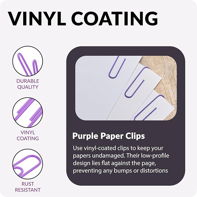 Jumbo Paper Clips, 2 Inch Large Paper Clip - Image 3