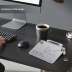 Silver Metallic Glossy Mirror Small Whiteboard - Image 2