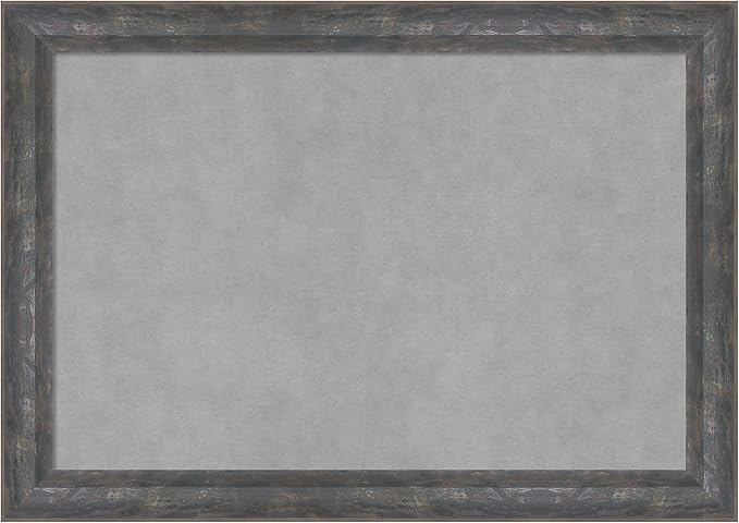 Amanti Art Grey Framed Magnetic Board 19x27 Medium Vision Board by AmantiArt