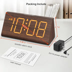 DreamSky Wooden Digital Alarm Clocks - Image 7