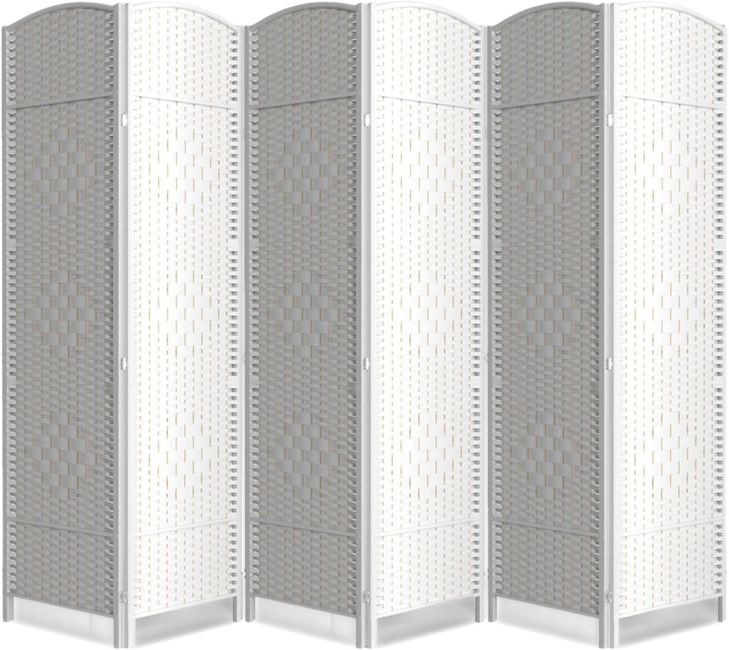 Cocosica 6 Panel Room Divider, 6Ft Folding Privacy Screen, Tall