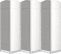Cocosica 6 Panel Room Divider, 6Ft Folding Privacy Screen, Tall by cocosica