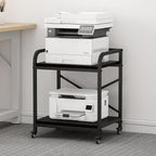 Vokumba 2 Tier Large Printer Stand, 20 x 20 Inches Printer Table by Vokumba