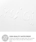 YSAGi Non-Slip Leather Desk Pad, Waterproof Laptop Computer Desk Keyboard Mat - Image 4