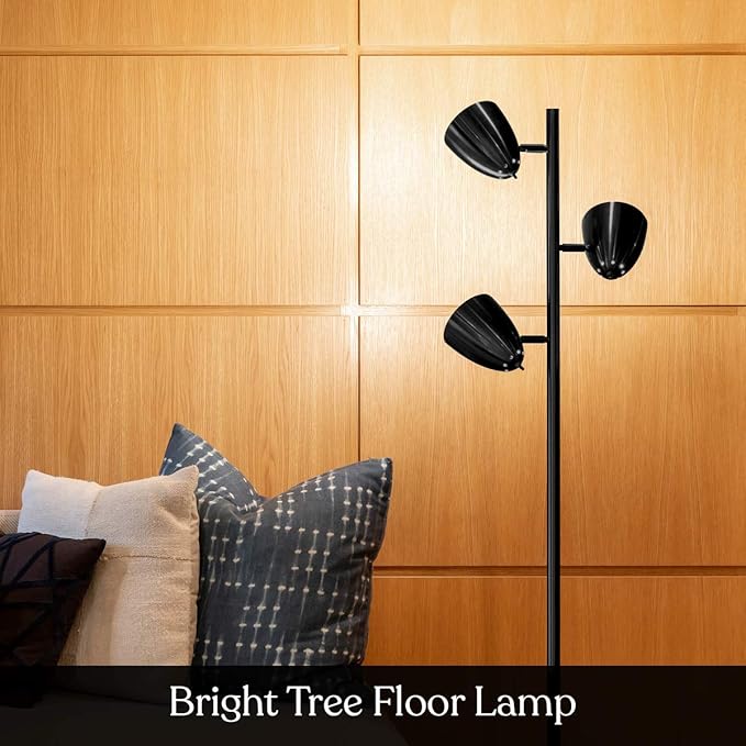 Brightech Jacob LED Standing Lamp, Modern Bright Floor Lamps - Image 9