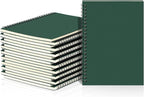 Yahenda 18 Pcs Spiral Notebook Bulk A5 Journal Lined 8.3'' x 5.5'' Writing by Yahenda