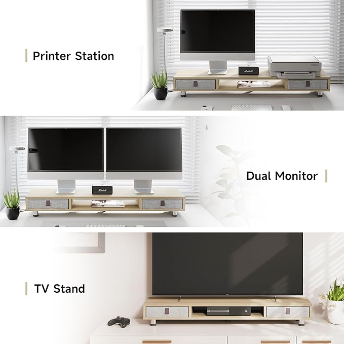 Fenge Monitor Stand, Dual Monitor Stand - Image 6