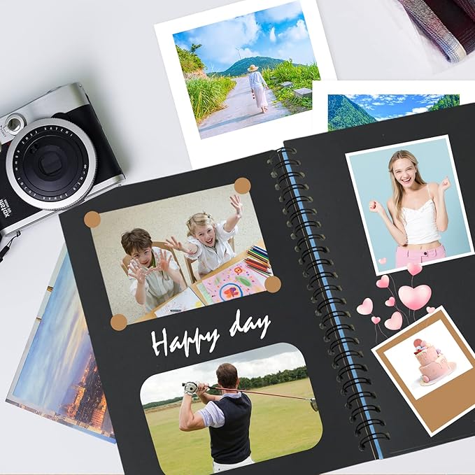 24 Sheets Black Cardstock 8.5 x 11 Black Paper, Goefun 80lb Card Stock Printer - Image 6