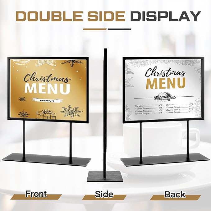 Zhengmy 1 Pcs Tabletop Sign Holder - Image 3