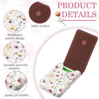 Outus 2 Pieces Business Card Holder, PU Leather Business Card Case Pocket Wallet - Image 3