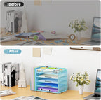 Marbrasse 5-Tier Desk Organizer - Image 5