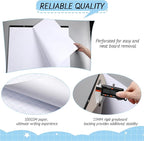 Fainne 3 Pcs Large Engineering Graph Paper Pad Giant Drafting Pad Blueprint - Image 3