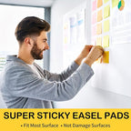 COIDEA Sticky Easel Pad, 25 in x 30 in, Large Sticky Notes - Image 4