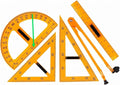 Magnetic Geometry Tool, School Supplies Protractor Compass Set, Teacher Board by CAQ