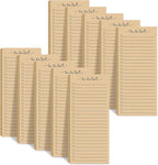 Censen 10 Pack 500 Sheets To Do List Notes Daily Checklist Notepads by Censen