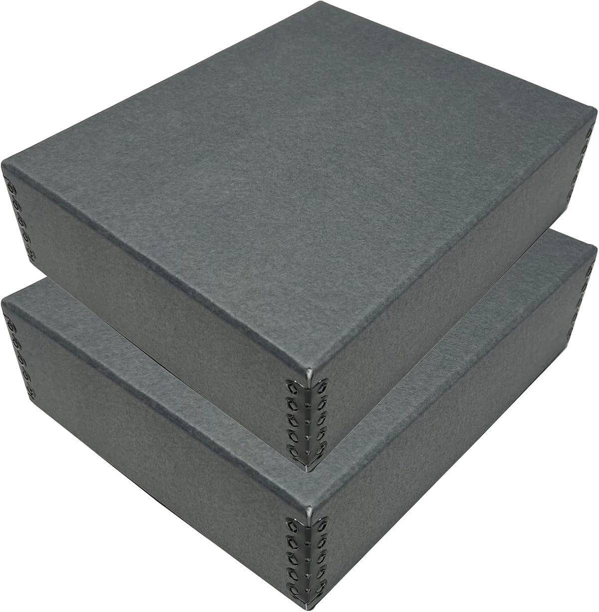 Lineco Museum Archival Storage Box, 8.75x10.75x3 in. Drop Front Design.