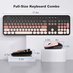 MOFII Wireless Keyboard and Mouse Combo, Full Size 2.4G Plug and Play - Image 7