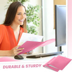 Lincia 100 Pcs Plastic Folders - Image 6
