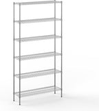 Regal Altair 14" Deep x 48" Wide x 96" Height Wire Shelving Kit | 6-Tier | NSF by Regal+Altair