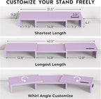 BONTEC Dual Monitor Stand Riser - Image 3