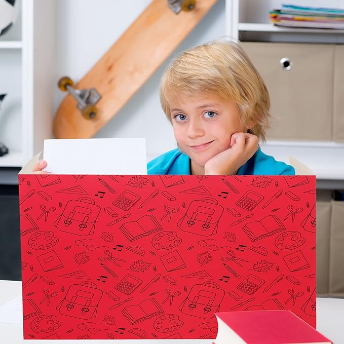 Crtiin 24 Pcs Privacy Folders for Students Desk Dividers Standard School - Image 6
