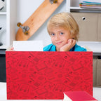 Crtiin 24 Pcs Privacy Folders for Students Desk Dividers Standard School - Image 6