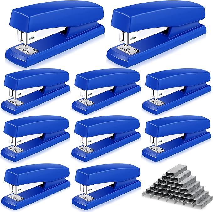 Marspark 10 Pcs Stapler for Desk Office Staplers Bulk by Marspark
