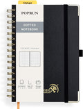 POPRUN Spiral Dotted Journal Notebook, by POPRUN