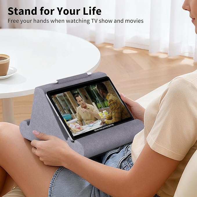 CreaDream Tablet Pillow Stand, Soft Pillow Pad - Image 2