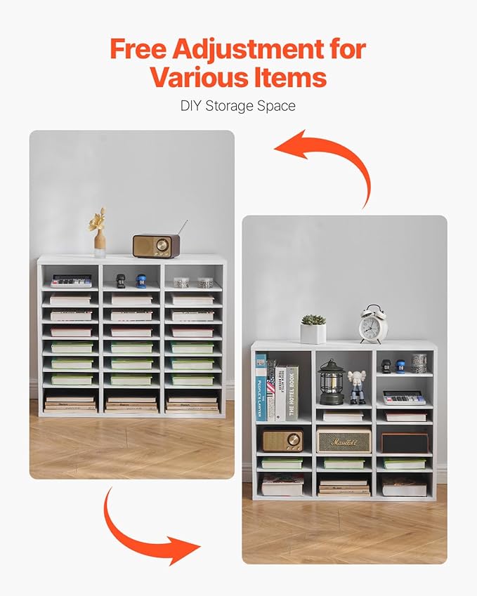 VEVOR Literature Organizer, 24 Compartments Office Mailbox - Image 5
