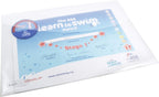 Rapesco 1497 ECO Recycled Popper Wallets, A4+, Pack of 50 | Clear Transparent
