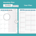 IN-LUXPRO Planner 2026 Daily Weekly and Monthly, 11.5"x8.5", 12 Months Spiral - Image 4