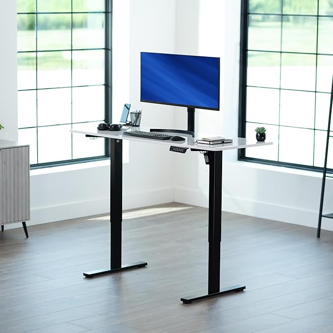 VIVO Electric Dry Erase 60 x 24 in Standing Desk, Memory Height Adjustment - Image 2