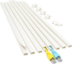Yecaye Cord Hider, 113in Beige Cord Covers by Yecaye