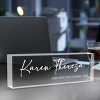 Custom Office Name Plate for Desk, Desk Name Plate Personalized, Personalized - Image 2