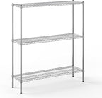 Regal Altair 14" Deep x 48" Wide x 54" Height Wire Shelving Kit | 3-Tier | NSF by Regal+Altair