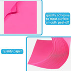 48 Pack 2400 Sheets Sticky Notes 3x3, 8 Colors Sticky Note Pads, Colored Sticky - Image 3